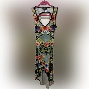 Floral Multicolor Sleeveless Top